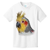 Captivating Cockatiel Portrait Kids T-Shirt