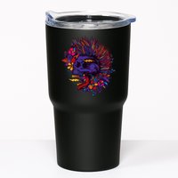 Cool Colorful Punk Mohawk Skull Tumbler