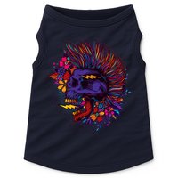 Cool Colorful Punk Mohawk Skull Doggie Tank