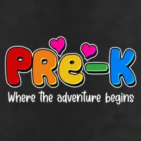 Cute Colorful Pre K Where The Adventure Begins Golf Towel