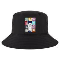 Cute Cat Purring In My Lap Cause It Loves Me Cat Lover Cool Comfort Performance Bucket Hat