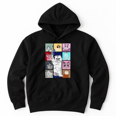Cute Cat Purring In My Lap Cause It Loves Me Cat Lover Hoodie