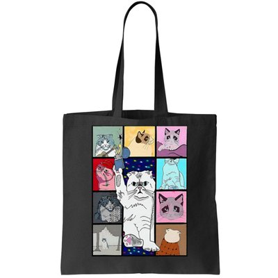 Cute Cat Purring In My Lap Cause It Loves Me Cat Lover Tote Bag