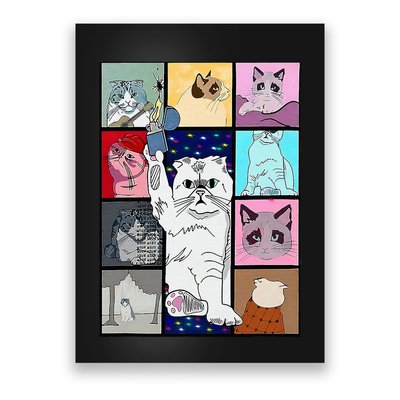 Cute Cat Purring In My Lap Cause It Loves Me Cat Lover Poster