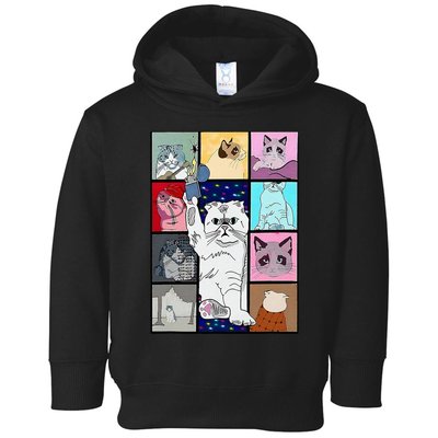 Cute Cat Purring In My Lap Cause It Loves Me Cat Lover Toddler Hoodie