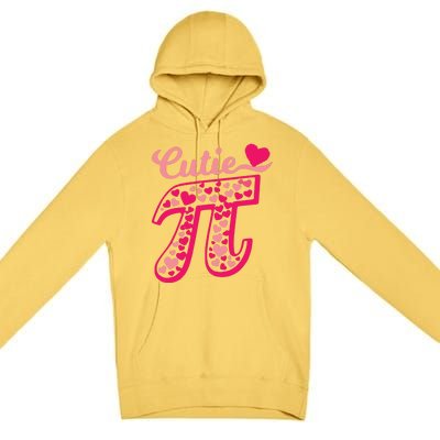 Cool Cutie Pi Love Pi Premium Pullover Hoodie