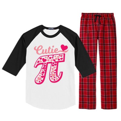 Cool Cutie Pi Love Pi Raglan Sleeve Pajama Set