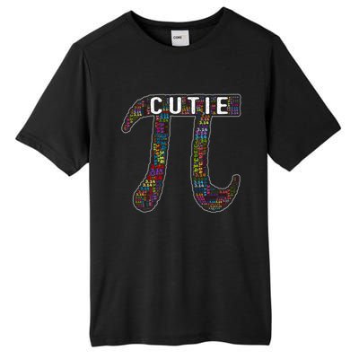 Cute Cutie Pi Gift I Fun Math Pie Pun Pi Day Gift Tall Fusion ChromaSoft Performance T-Shirt