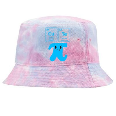 Cute Cutie Pi Pie Math Gift I Fun Math Geek Nerd Great Gift Tie-Dyed Bucket Hat