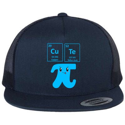 Cute Cutie Pi Pie Math Gift I Fun Math Geek Nerd Great Gift Flat Bill Trucker Hat