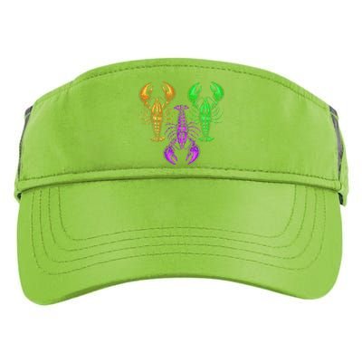 Carnival Costume Party Parade Crawfish Lover Gift Mardi Gras Adult Drive Performance Visor