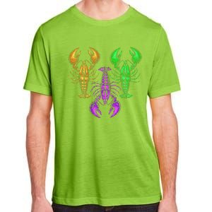 Carnival Costume Party Parade Crawfish Lover Gift Mardi Gras Adult ChromaSoft Performance T-Shirt