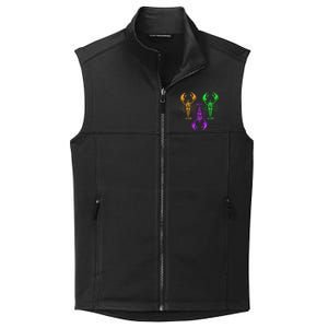 Carnival Costume Party Parade Crawfish Lover Gift Mardi Gras Collective Smooth Fleece Vest