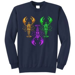 Carnival Costume Party Parade Crawfish Lover Gift Mardi Gras Sweatshirt