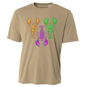 Carnival Costume Party Parade Crawfish Lover Gift Mardi Gras Cooling Performance Crew T-Shirt