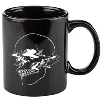 Creepy Cool Pastel Vaporwave Skull 11oz C Handle Ceramic Mug