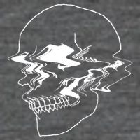 Creepy Cool Pastel Vaporwave Skull Button