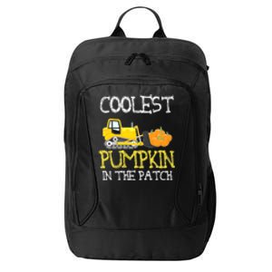 Cutest Coolest Pumpkin In The Patch Halloween Boys Gift City Backpack