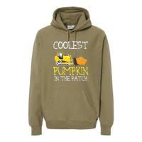 Cutest Coolest Pumpkin In The Patch Halloween Boys Gift Premium Hoodie