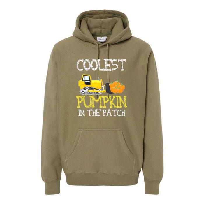 Cutest Coolest Pumpkin In The Patch Halloween Boys Gift Premium Hoodie