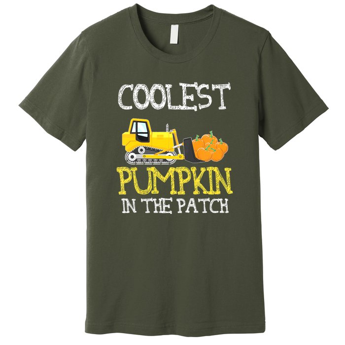 Cutest Coolest Pumpkin In The Patch Halloween Boys Gift Premium T-Shirt