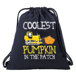 Cutest Coolest Pumpkin In The Patch Halloween Boys Gift Drawstring Bag