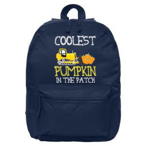 Cutest Coolest Pumpkin In The Patch Halloween Boys Gift 16 in Basic Backpack