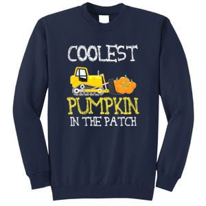 Cutest Coolest Pumpkin In The Patch Halloween Boys Gift Tall Sweatshirt