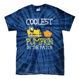 Cutest Coolest Pumpkin In The Patch Halloween Boys Gift Tie-Dye T-Shirt