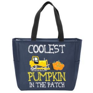 Cutest Coolest Pumpkin In The Patch Halloween Boys Gift Zip Tote Bag