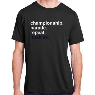 Cprh Championship Parade Repeat Huskies Adult ChromaSoft Performance T-Shirt