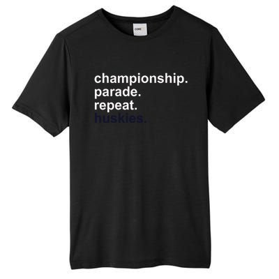 Cprh Championship Parade Repeat Huskies Tall Fusion ChromaSoft Performance T-Shirt