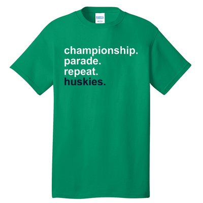 Cprh Championship Parade Repeat Huskies Tall T-Shirt