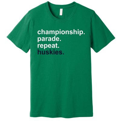 Cprh Championship Parade Repeat Huskies Premium T-Shirt