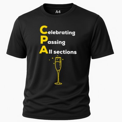 Cpa Celebrating Passing Test New Accountant Gift Performance Shirt
