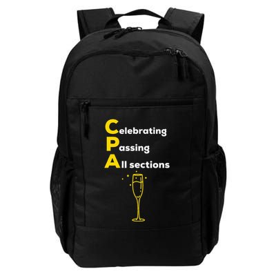 Cpa Celebrating Passing Test New Accountant Gift Backpack