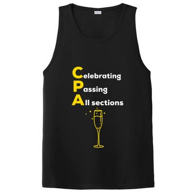 Cpa Celebrating Passing Test New Accountant Gift PosiCharge Competitor Tank