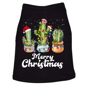 Cactus Christmas Pj Costume Design Party Plant Lovers Doggie Tank