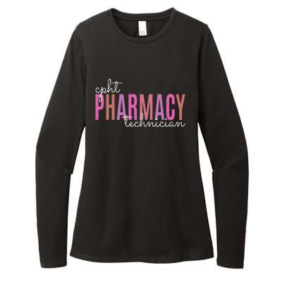 Cpht Certified Pharmacy Technician Tech Teams Medication Womens CVC Long Sleeve Shirt