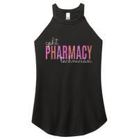 Cpht Certified Pharmacy Technician Tech Teams Medication Women's Perfect Tri Rocker Tank