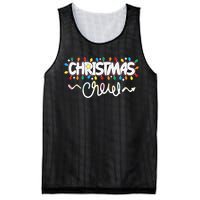 Christmas Crew Party Friends Merry Christmas Lights Family Tank Top Mesh Reversible Basketball Jersey Tank