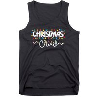 Christmas Crew Party Friends Merry Christmas Lights Family Tank Top Tank Top