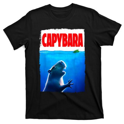 Classic Capybara Paws Lover Animals Outfits Capybaras Kawai T-Shirt