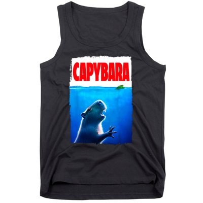 Classic Capybara Paws Lover Animals Outfits Capybaras Kawai Tank Top