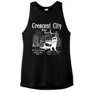 Crescent City Postal Service Messenger Otter Crescent City Ladies PosiCharge Tri-Blend Wicking Tank