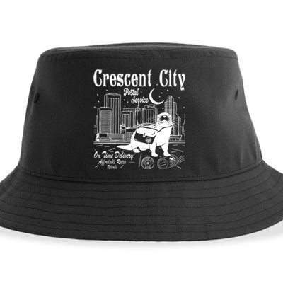 Crescent City Postal Service Messenger Otter Crescent City Sustainable Bucket Hat