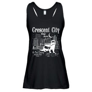 Crescent City Postal Service Messenger Otter Crescent City Ladies Essential Flowy Tank