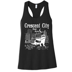 Crescent City Postal Service Messenger Otter Crescent City Women's Racerback Tank