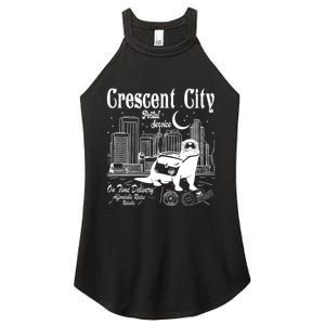 Crescent City Postal Service Messenger Otter Crescent City Women's Perfect Tri Rocker Tank