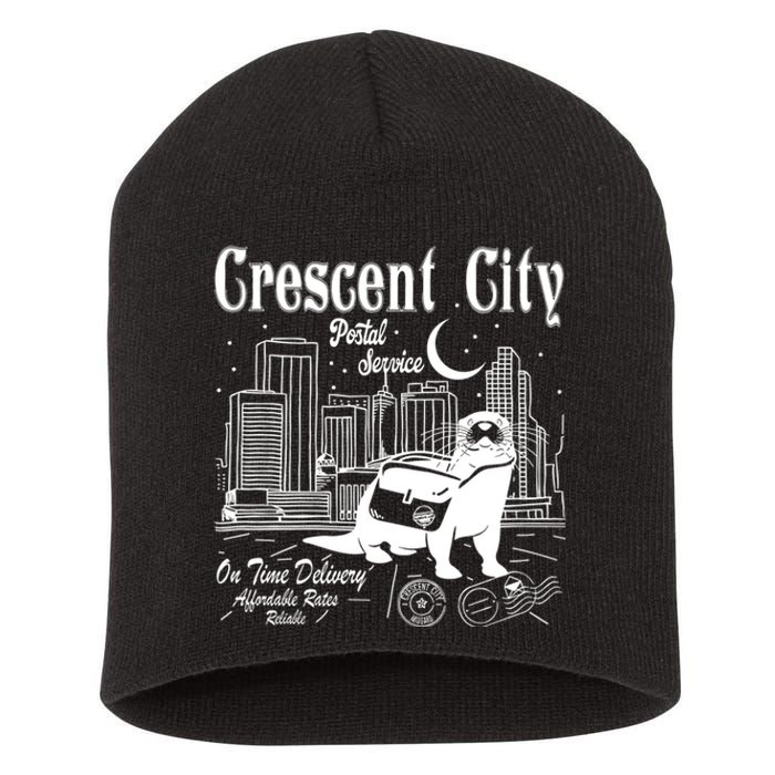 Crescent City Postal Service Messenger Otter Crescent City Short Acrylic Beanie